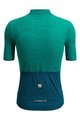 SANTINI Cycling short sleeve jersey - COLORE RIGA - green