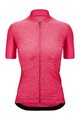 SANTINI Cycling short sleeve jersey - COLORE PURO - pink