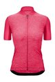 SANTINI Cycling short sleeve jersey - COLORE PURO - pink