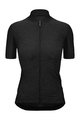 SANTINI Cycling short sleeve jersey - COLORE PURO - black