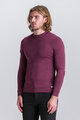 SANTINI Cycling long sleeve t-shirt - IMPETUS - bordeaux