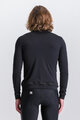 SANTINI Cycling winter long sleeve jersey - IMPETUS - black