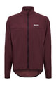 SANTINI Cycling windproof jacket - VENTUS - bordeaux