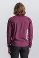 SANTINI Cycling windproof jacket - VENTUS - bordeaux
