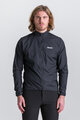 SANTINI Cycling windproof jacket - VENTUS - black