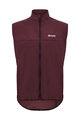 SANTINI Cycling gilet - VENTUS - bordeaux