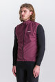 SANTINI Cycling gilet - VENTUS - bordeaux