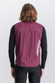 SANTINI Cycling gilet - VENTUS - bordeaux