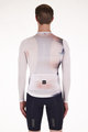 SANTINI Cycling summer long sleeve jersey - OMBRA ECO SLEEK  - white