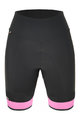 SANTINI Cycling shorts without bib - GIADA PURE - pink/black