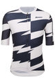 SANTINI Cycling short sleeve jersey - FURIA SMART - white/black
