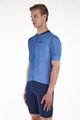 SANTINI Cycling short sleeve jersey - PAWS FORMA - blue