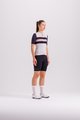 SANTINI Cycling short sleeve jersey - ECO SLEEK NEW BENGAL - white/black