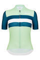 SANTINI Cycling short sleeve jersey - ECO SLEEK NEW BENGAL - light green/green