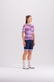 SANTINI Cycling short sleeve jersey - FURIA SMART - pink/purple