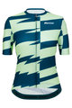 SANTINI Cycling short sleeve jersey - FURIA SMART - light green/green