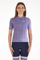 SANTINI Cycling short sleeve jersey - PAWS FORMA - purple