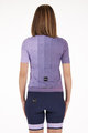 SANTINI Cycling short sleeve jersey - PAWS FORMA - purple