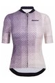 SANTINI Cycling short sleeve jersey - PAWS FORMA - purple