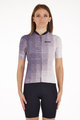 SANTINI Cycling short sleeve jersey - PAWS FORMA - purple
