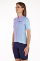SANTINI Cycling short sleeve jersey - PAWS FORMA - pink/purple
