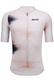 SANTINI Cycling short sleeve jersey - OMBRA - white