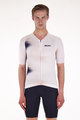 SANTINI Cycling short sleeve jersey - OMBRA - white