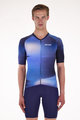 SANTINI Cycling short sleeve jersey - OMBRA - blue