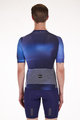SANTINI Cycling short sleeve jersey - OMBRA - blue