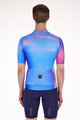 SANTINI Cycling short sleeve jersey - OMBRA - blue