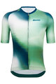 SANTINI Cycling short sleeve jersey - OMBRA - green