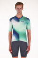 SANTINI Cycling short sleeve jersey - OMBRA - green