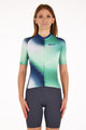 SANTINI Cycling short sleeve jersey - OMBRA - green