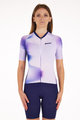 SANTINI Cycling short sleeve jersey - OMBRA - purple