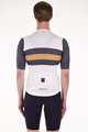 SANTINI Cycling short sleeve jersey - ECO SLEEK NEW BENGAL  - white/grey