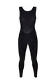 SANTINI Cycling long bib trousers - ADAPT - black