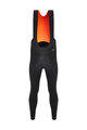 SANTINI Cycling long bib trousers - ALDO - black