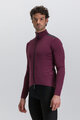 SANTINI Cycling thermal jacket - ADAPT MULTI - bordeaux