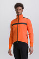 SANTINI Cycling thermal jacket - GUARD NEOS - orange