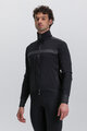 SANTINI Cycling rain jacket - GUARD NEOS - black