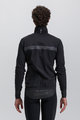 SANTINI Cycling rain jacket - GUARD NEOS - black