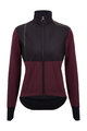 SANTINI Cycling thermal jacket - VEGA ABSOLUTE - bordeaux/black