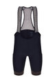SANTINI Cycling bib shorts - HIVIS - black