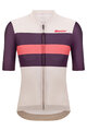 SANTINI Cycling short sleeve jersey - BENGAL - white/purple/pink