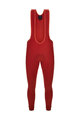 SANTINI Cycling long bib trousers - RTR - red