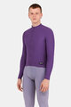 SANTINI Cycling winter long sleeve jersey - RTR - purple