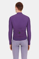 SANTINI Cycling winter long sleeve jersey - RTR - purple