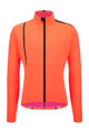 SANTINI Cycling thermal jacket - VEGA - pink