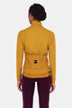 SANTINI Cycling winter long sleeve jersey - RTR - yellow