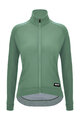 SANTINI Cycling thermal jacket - RTR - light green